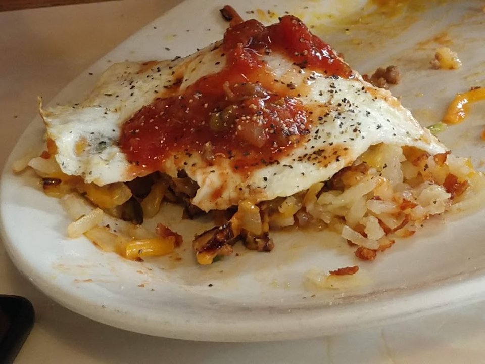Egg on Hash Browns